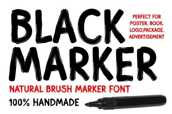 Black Marker: The Bold Display Font for Modern Design