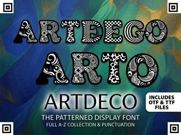 Celebrate Creative Freedom with Artdeco Arto Font
