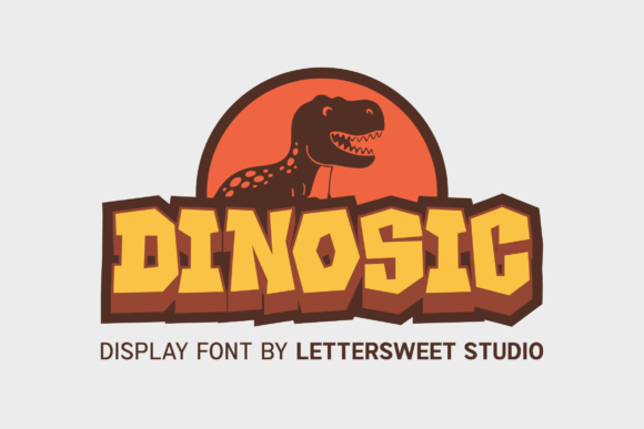 Dinosic: A Bold and Playful Display Typeface