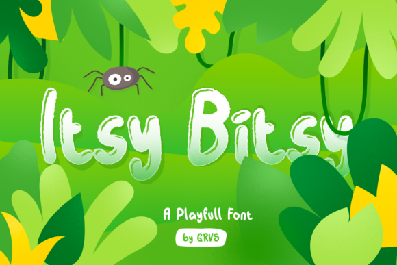 Discover the Bubbly Charm of Itsy Bitsy Font