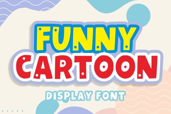 Discover the Cheerful Charm of a Cartoon Display Font