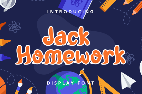 Discovering Jack Homework: A Playful Display Font