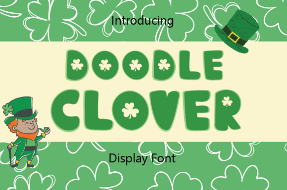 Doodle Clover: A Fun & Quirky Display Font
