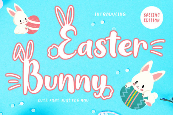 Easter Bunny: A Font That Brings Playful Charm to Your Designs