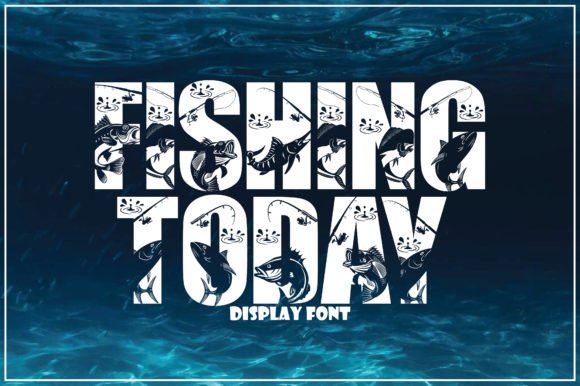 Fishing Today: A Bold Font for Creative Projects