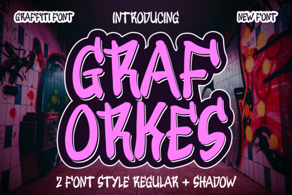 Graf Orkes: A Magical Display Font for Creative Designers