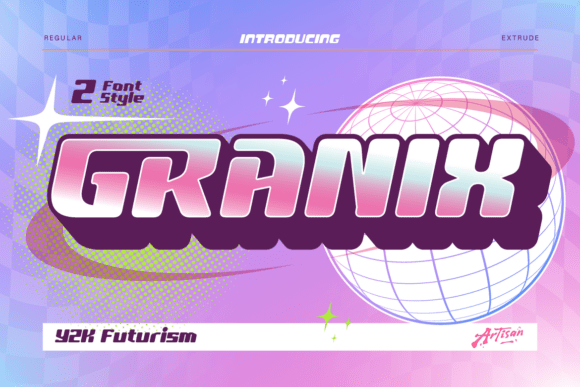 Granix: A Bold Typeface for Modern Creators