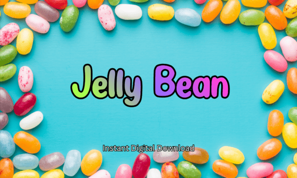 Jelly Bean Font: Sweeten Your Designs with Candy-Inspired Charm