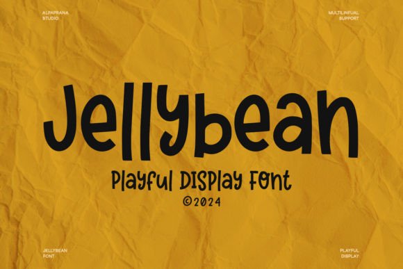 Jellybean: A Playful Display Font for Modern Projects