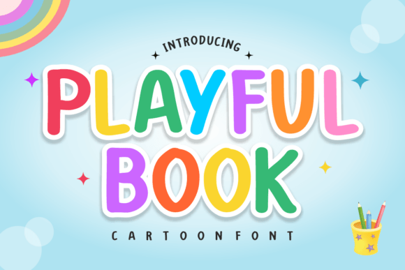 Playful Book: A Font That Captures Childhood Joy