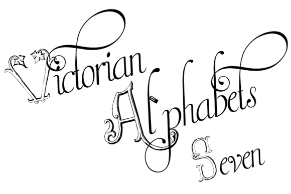 Victorian Alphabets Seven: Elegant Display Font for Designers